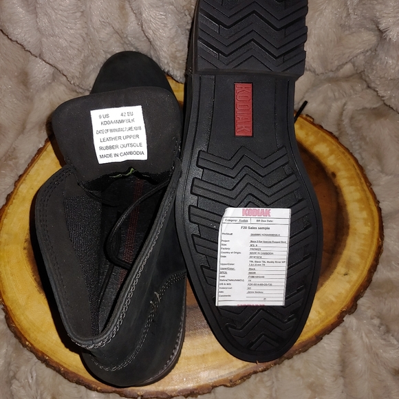 Kodiak mens size 9 black - Picture 3 of 3